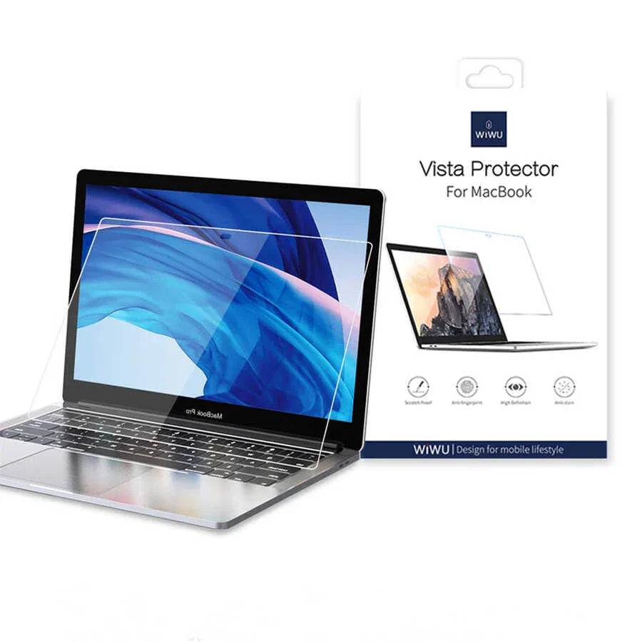 Wiwu Vista Series Screen Protector For Macbook Pro 16 - Clear - Tashqila Wiwu Vista Series Screen Protector For Macbook Pro 16 - Clear - Tashqila